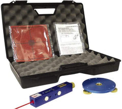 Laseraim - 500 Ft. Max Measuring Range, Red Beam Laser Level Kit - Includes Carry Case, LTA3 Targets, LTAL1 Tripod Mount and Magic Level - Top Tool & Supply