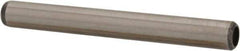 Value Collection - 1/4" Diam x 2-1/4" Pin Length Grade 8 Alloy Steel Pull Out Dowel Pin - 1 Rounded & 1 Threaded End - Top Tool & Supply