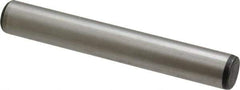 Value Collection - 1/2" Diam x 3-1/2" Pin Length Grade 8 Alloy Steel Pull Out Dowel Pin - 1 Rounded & 1 Threaded End - Top Tool & Supply