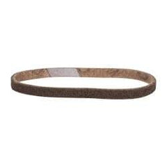 3M - 1/2" Wide x 18" OAL, Aluminum Oxide Abrasive Belt - Aluminum Oxide, Coarse, Nonwoven, Series SC-BS - Top Tool & Supply