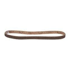 3M - 1/2" Wide x 24" OAL, Aluminum Oxide Abrasive Belt - Aluminum Oxide, Coarse, Nonwoven, Series SC-BS - Top Tool & Supply