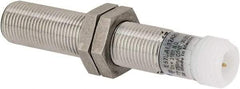 Eaton Cutler-Hammer - NPN, 2mm Detection, Cylinder Shielded, Inductive Proximity Sensor - 2 Wires, IP67, 20 to 250 VAC, M12x1 Thread, 2.46 Inch Long - Top Tool & Supply