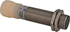 Eaton Cutler-Hammer - NPN, 5mm Detection, Cylinder Shielded, Inductive Proximity Sensor - 2 Wires, IP67, 20 to 250 VAC, M18x1 Thread, 2.54 Inch Long - Top Tool & Supply