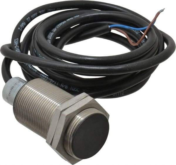 Eaton Cutler-Hammer - NPN, 10mm Detection, Cylinder Shielded, Inductive Proximity Sensor - 2 Wires, IP67, 20 to 250 VAC, M30x1 Thread, 2.73 Inch Long - Top Tool & Supply