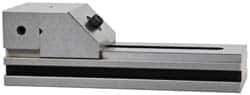 Interstate - 2-7/8" Jaw Width, 4" Jaw Opening Capacity, 1-37/64" Jaw Height, Toolmaker's Vise - Flat Jaw, 0.0002" Parallelism, 0.0002" Squareness, 7-29/32" OAL x 3.14" OAH - Top Tool & Supply