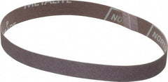 Norton - 3/4" Wide x 18" OAL, 80 Grit, Aluminum Oxide Abrasive Belt - Aluminum Oxide, Medium, Coated, Series R283 - Top Tool & Supply