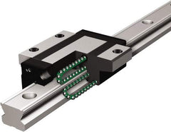 THK - 2,520mm OAL x 34mm Overall Width x 28mm Overall Height Horizontal Mount SSR Rail - 80mm Between Holes, 9 x 14 x 12mm Hole Size - Top Tool & Supply