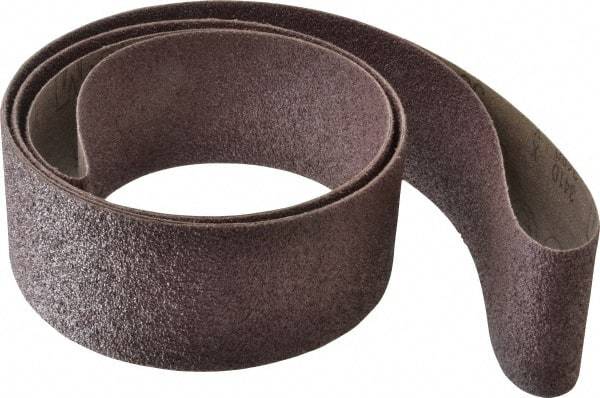 3M - 3" Wide x 120" OAL, 36 Grit, Aluminum Oxide Abrasive Belt - Aluminum Oxide, Very Coarse, Coated, X Weighted Cloth Backing, Series 341D - Top Tool & Supply