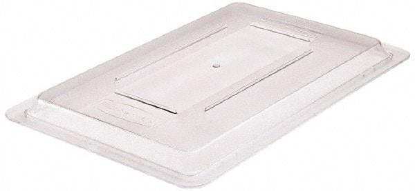 Rubbermaid - 18" Long x 12" Wide Clear Lid - For Use with Rubbermaid - 3304, 3307, 3309 - Top Tool & Supply