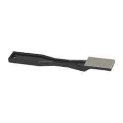 3M - 1-1/2" OAL Fine Sharpener Diamond File - 3/4" Wide, 1-1/2 LOC, Black - Top Tool & Supply