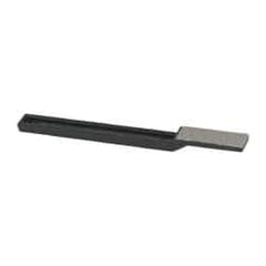 3M - 1-3/4" OAL Fine Sharpener Diamond File - 1/2" Wide, 1-3/4 LOC, Black - Top Tool & Supply