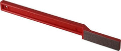 3M - 1-3/4" OAL Very Fine Sharpener Diamond File - 1/2" Wide, 1-3/4 LOC, Red - Top Tool & Supply