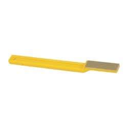 3M - 1-3/4" OAL Very Fine Sharpener Diamond File - 1/2" Wide, 1-3/4 LOC, Yellow - Top Tool & Supply