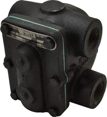 Watts - 4 Port, 3/4" Pipe, Cast Iron Float & Thermostatic Steam Trap - 15 Max psi - Top Tool & Supply