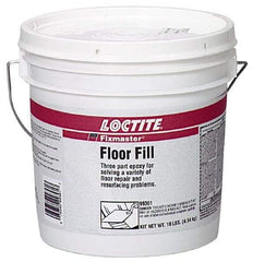 Loctite - 10 Lb Kit Gray Epoxy Resin Filler/Repair Caulk - -20 to 225°F Operating Temp, 6 min Tack Free Dry Time, 24 hr Full Cure Time, Series 135 - Top Tool & Supply