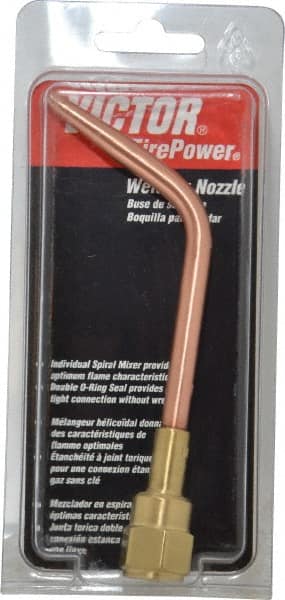 Victor - #1 Tip, 3/32 Inch Welding, All Gases, Welding Nozzle - Top Tool & Supply