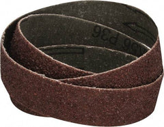 Tru-Maxx - 1" Wide x 30" OAL, 36 Grit, Aluminum Oxide Abrasive Belt - Aluminum Oxide, Very Coarse, Coated, X Weighted Cloth Backing - Top Tool & Supply