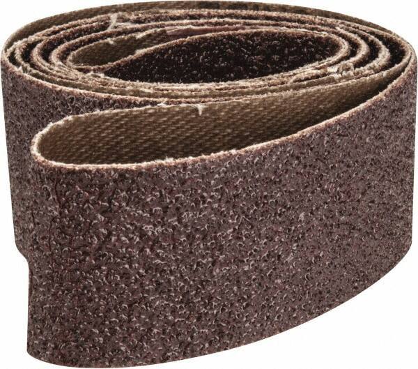 Tru-Maxx - 1" Wide x 42" OAL, 50 Grit, Aluminum Oxide Abrasive Belt - Aluminum Oxide, Coarse, Coated, X Weighted Cloth Backing - Top Tool & Supply