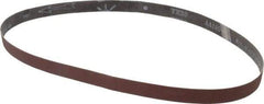 Tru-Maxx - 1" Wide x 42" OAL, 180 Grit, Aluminum Oxide Abrasive Belt - Aluminum Oxide, Very Fine, Coated, X Weighted Cloth Backing - Top Tool & Supply