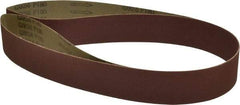 Tru-Maxx - 2" Wide x 72" OAL, 180 Grit, Aluminum Oxide Abrasive Belt - Aluminum Oxide, Very Fine, Coated, X Weighted Cloth Backing - Top Tool & Supply