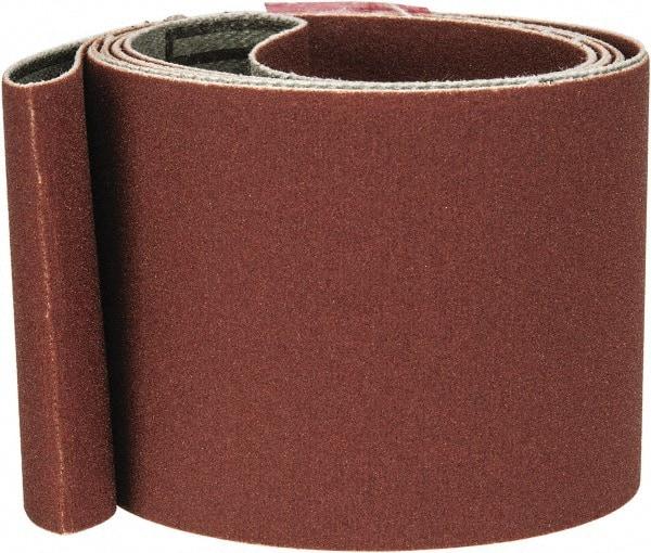 Tru-Maxx - 2" Wide x 60" OAL, 320 Grit, Aluminum Oxide Abrasive Belt - Aluminum Oxide, Extra Fine, Coated, X Weighted Cloth Backing - Top Tool & Supply