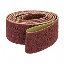 Tru-Maxx - 1" Wide x 72" OAL, 60 Grit, Aluminum Oxide Abrasive Belt - Aluminum Oxide, Medium, Coated, X Weighted Cloth Backing - Top Tool & Supply