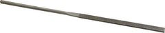 Value Collection - 5-1/2" OAL Medium Equalling Needle Diamond File - 13/64" Wide x 3/64" Thick, 2-3/4 LOC - Top Tool & Supply