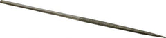 Value Collection - 5-1/2" OAL Coarse Square Needle Diamond File - 3/32" Wide x 3/32" Thick, 2-3/4 LOC - Top Tool & Supply