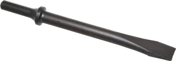 Value Collection - 3/4" Head Width, 6-3/4" OAL, 7/8" Shank Diam, Flat Chisel - Round Shank, Steel - Top Tool & Supply