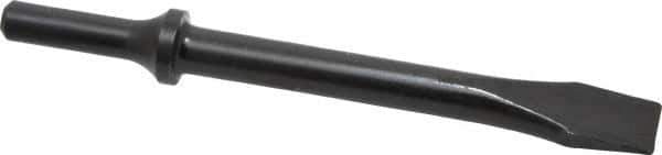 Value Collection - 5/8" Head Width, 6-1/4" OAL, Rivet Cutter Chisel - Round Shank, Steel - Top Tool & Supply