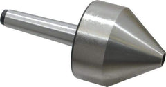 Interstate - MT2 Taper Shank, 2.48" Head Diam Live Center - 2.48" Head Length, 0.46" Point Diam, 1.42" Point Len, 396.83 Lb Max Workpc, 5.35" OAL, Bull Nose Point - Top Tool & Supply