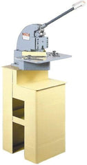 Enco - Metal Cutting & Forming Machine Stands For Use With: 4 Ton Hand Notcher Length (Inch): 22 - Top Tool & Supply