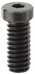 Mitee-Bite - 5/16-18, 1/2" Length, Stainless Steel, Black Oxide Finish, Cam Clamp Screw - Use with Mitee-Bite Fixture Clamps - Top Tool & Supply