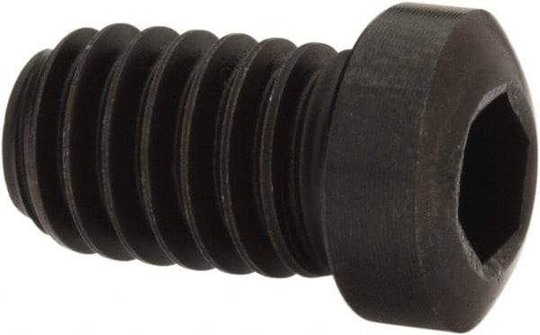 Mitee-Bite - 5/16-18, 1/2" Length, Carbon Steel, Black Oxide Finish, Cam Clamp Screw - Use with Mitee-Bite MB-5C - Top Tool & Supply