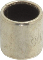 Bunting Bearing - 3/8" Inside x 15/32" Outside Diam, Steel Sleeve Bearing - 1/2" OAL - Top Tool & Supply