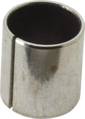 Bunting Bearing - 11/16" Inside x 25/32" Outside Diam, Steel Sleeve Bearing - 7/8" OAL - Top Tool & Supply