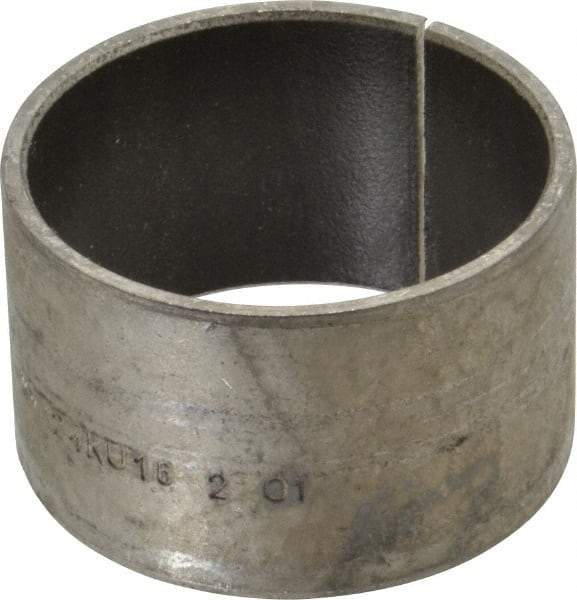 Bunting Bearing - 1-1/2" Inside x 1-21/32" Outside Diam, Steel Sleeve Bearing - 1" OAL - Top Tool & Supply