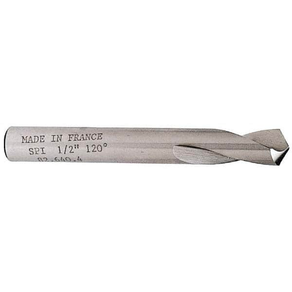 Magafor - 0.63" Body Diam, 120° Point, Cobalt, 4-3/4" Overall Length, Spotting Drill - Top Tool & Supply