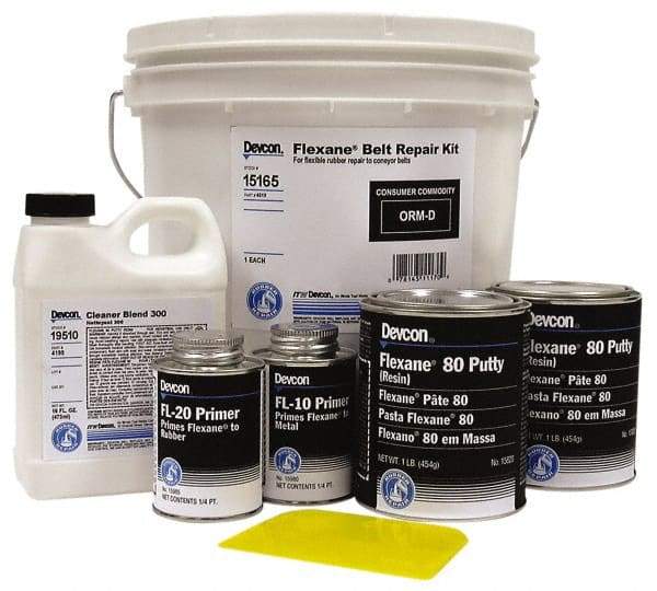 Devcon - 1,500 mL Kit Black Urethane Joint Sealant - 120°F (Wet), 180°F (Dry) Max Operating Temp, 15 min Tack Free Dry Time - Top Tool & Supply