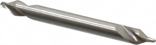 Magafor - #1 Plain Cut 60° Incl Angle High Speed Steel Combo Drill & Countersink - Top Tool & Supply