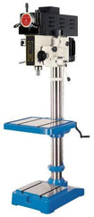 Vectrax - 20" Swing, Variable Speed Pulley Drill Press - Variable Speed, 2 hp, Three Phase - Top Tool & Supply