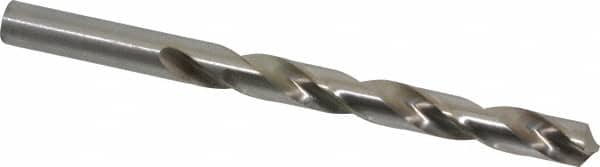 Mechanics Drill Bit: 25/64″ Dia, 118 ™, High Speed Steel, Straight-Cylindrical Shank, Standard Point Bright/Uncoated Finish, 5-1/8″ OAL, RH Cut, Series T1