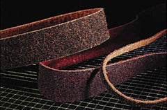 Superior Abrasives - 4" Wide x 132" OAL, Aluminum Oxide Abrasive Belt - Aluminum Oxide, Very Fine, Nonwoven - Top Tool & Supply