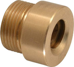 Keystone Threaded Products - 1.12" Long, 1" High, 1/2" Thread Length, Bronze, Right Hand, Round, Precision Acme Nut - 0.937-16 Thread Size, 2C Class of Fit - Top Tool & Supply