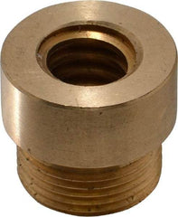 Keystone Threaded Products - 1.12" Long, 1" High, 1/2" Thread Length, Bronze, Right Hand, Round, Precision Acme Nut - 0.937-16 Thread Size, 2C Class of Fit - Top Tool & Supply