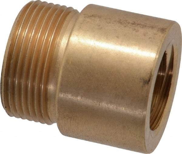 Keystone Threaded Products - 1.12" Long, 1-1/4" High, 1/2" Thread Length, Bronze, Right Hand, Round, Precision Acme Nut - 1.000-18 Thread Size, 2C Class of Fit - Top Tool & Supply