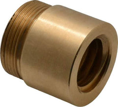 Keystone Threaded Products - 1-1/2" Long, 1-1/2" High, 1/2" Thread Length, Bronze, Right Hand, Round, Precision Acme Nut - 1.375-16 Thread Size, 2C Class of Fit - Top Tool & Supply