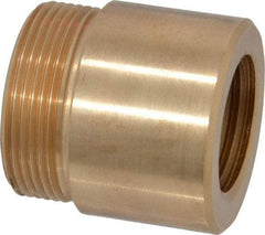 Keystone Threaded Products - 1-1/2" Long, 1-1/2" High, 1/2" Thread Length, Bronze, Right Hand, Round, Precision Acme Nut - 1.375-16 Thread Size, 2C Class of Fit - Top Tool & Supply