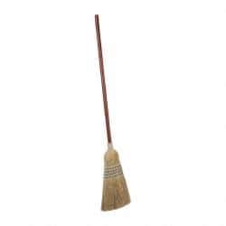 Rubbermaid - Corn Bristle Broom - Wood Handle, 12" Wide - Top Tool & Supply