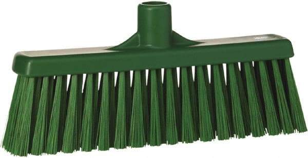 Vikan - 5-5/8" OAL Polyester Bristle Lobby Broom - 3" Bristle Length, 11" Wide - Top Tool & Supply